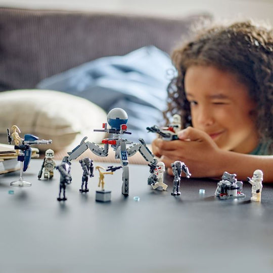 LEGO Star Wars Clone Trooper & Battle Droid Battle Pack για 7+ Ετών 215τμχ