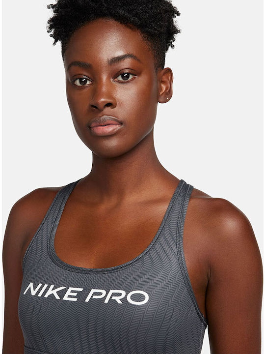 Dri-FIT Pro Swoosh Women's Athletic Sports Bra Grey