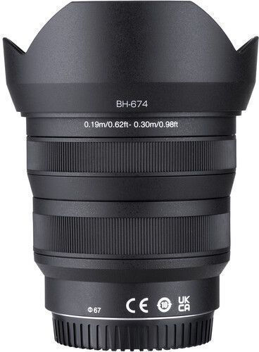 Tokina Crop Φωτογραφικός Φακός 11-18mm f/2.8 Ultra-Wide Zoom για Sony E Mount Μαύρος
