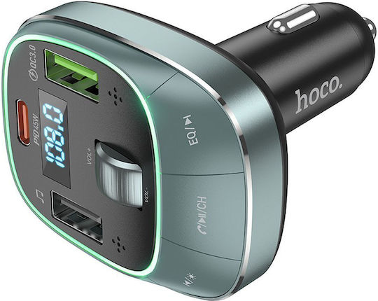 Hoco FM предавател за кола с USB