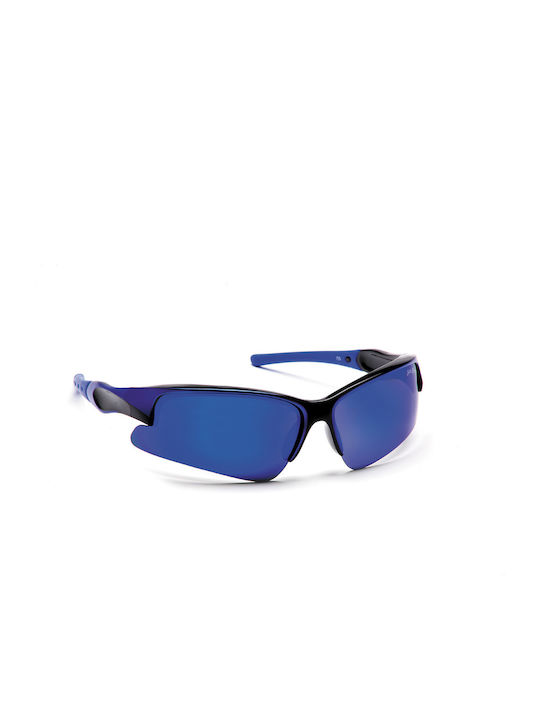 Sea-River Sunglasses with Blue Frame and Blue Lens 50013