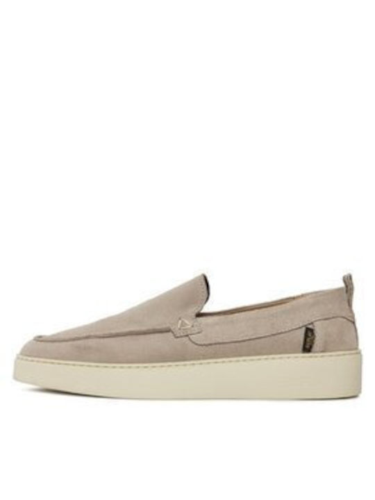 Replay Men's Moccasins Beige