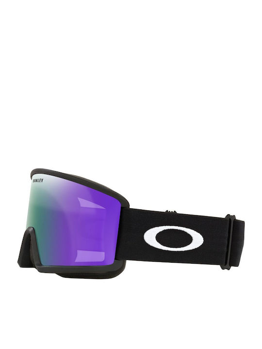 Oakley Sun Ски & Сноуборд Маска Детска Черен с Леща в Цвят Лилав