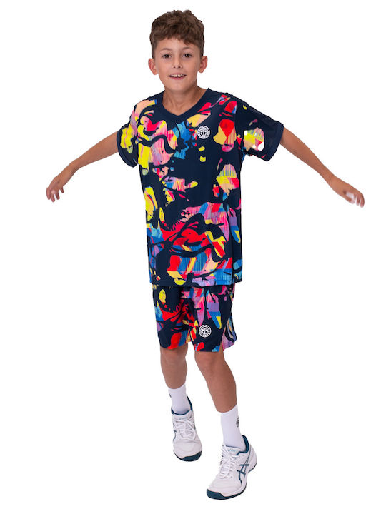 Kids' Shorts/Bermudas Fabric Dark Blue / Red / Mixed