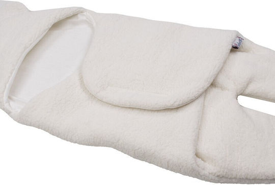 Kamtex Baby Winter Deckenschlafsack Ecru