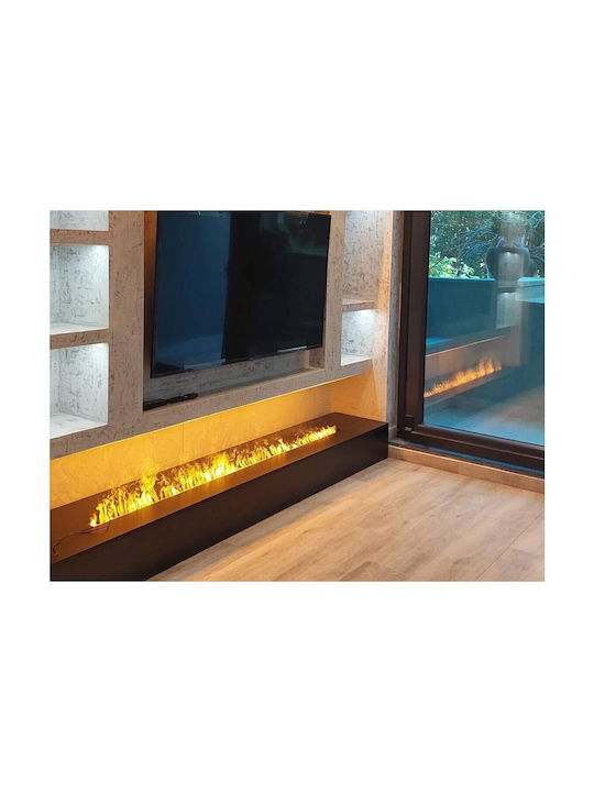 Dimplex Cassette Multi 1000R Wall Mounted Electric Fireplace 420W 101x30cm Gray