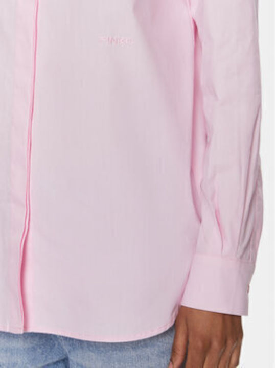 Pinko Women's Long Sleeve Shirt Pink