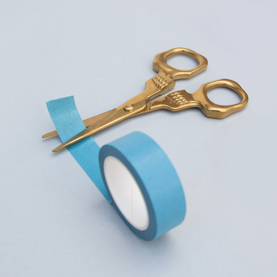 Suck Uk Scissors for Crafts 7cm with Metallic Blade Gold 1pcs