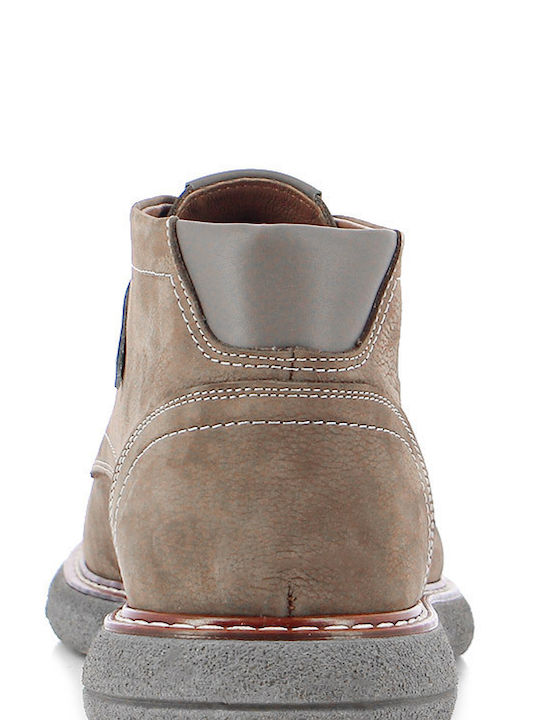Lässige Herrenstiefel Grau
