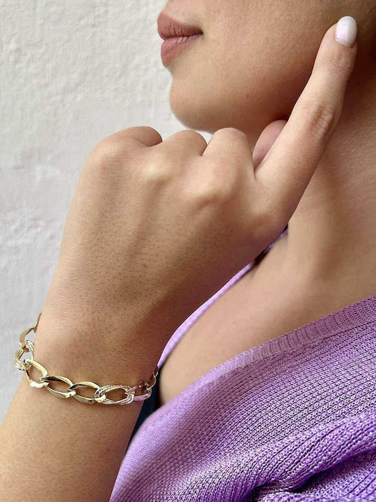 Bracelet Chain made of Gold 14K