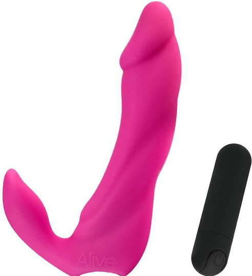 Alive Vibrator Rabbit 14.9cm Pink