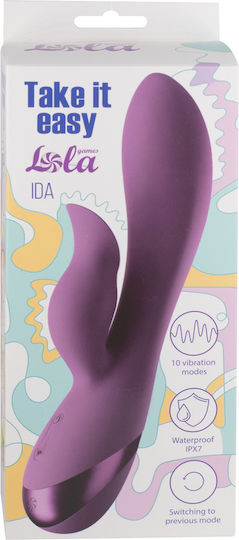 Lola Games Вибратор Заек Лилав