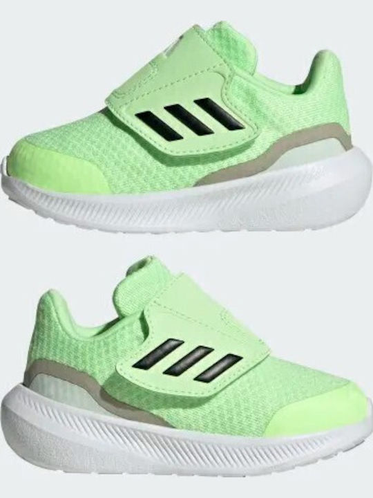 Runfalcon 3.0 AC I Kids Sports Shoes Running with Hoop & Loop Closure Green