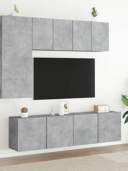 TV Stand Grey L60xW30xH41cm