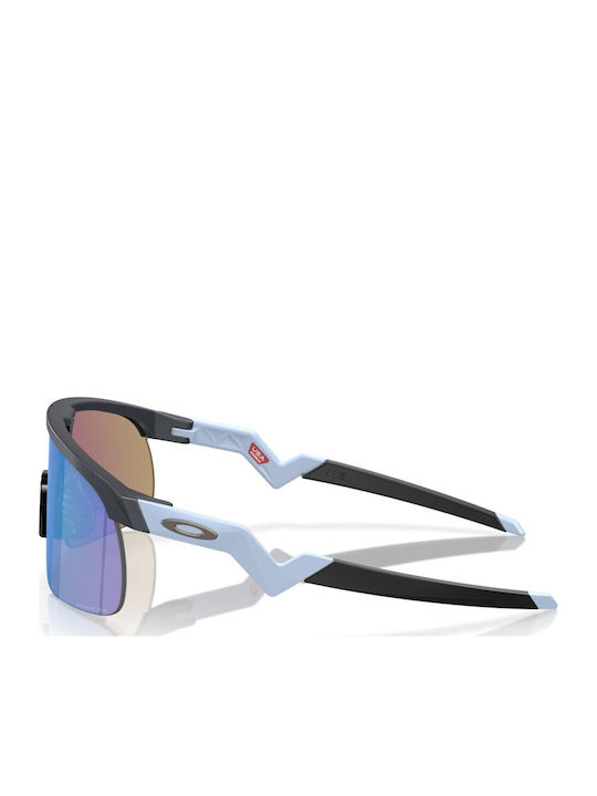 Oakley Resistor Детски Слънчеви Очила с Огледален Леща Черни