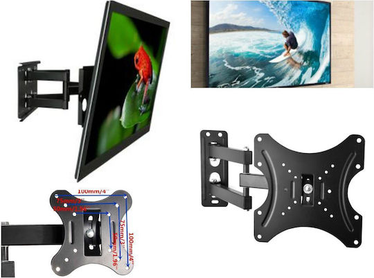 Art 19-42 Wall TV Mount up to 42" and 35kg Black