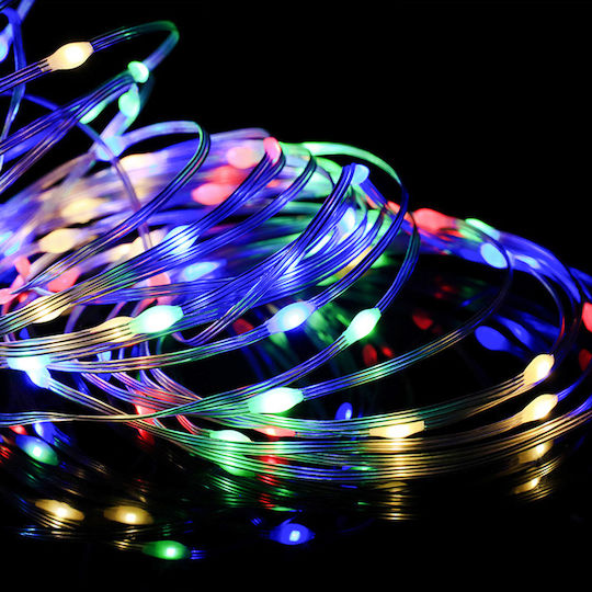 Lightex Wasserdicht Smart LED-Streifen USB 5V RGB Licht 10m mit Netzteil & Fernbedienung