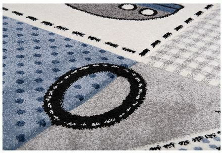 Viokarpet Yolo Kinder Teppich Blau 140x200cm