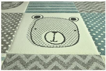 Viokarpet Yolo Kinder Teppich Blau 140x200cm