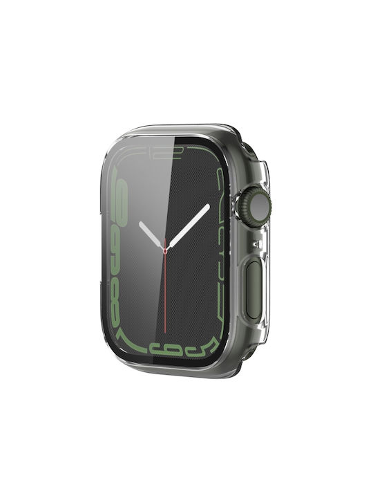 Πλαστική Θήκη σε Διάφανο χρώμα για Apple Watch Series 9 / 8 / 7