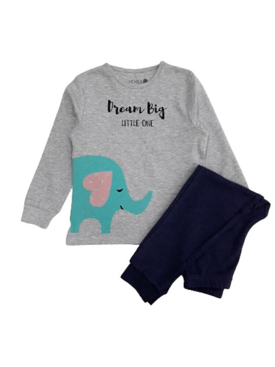 Venere Pijama pentru copii De iarnă Gri