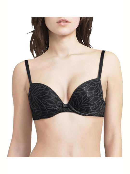 Passionata Push Up Bra Underwire Black