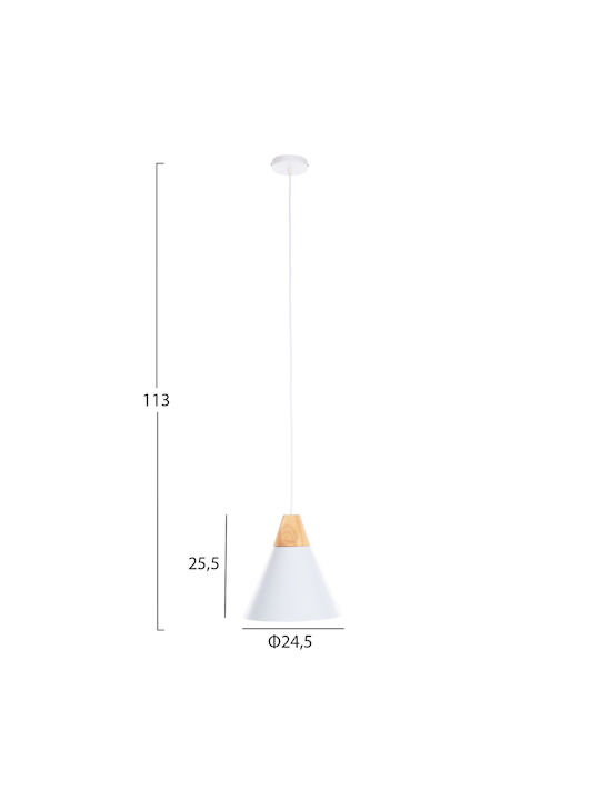 HomeMarkt Pendant Lamp White