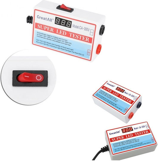 ES-300V Analoge Batterietester LED-Hintergrundbeleuchtung