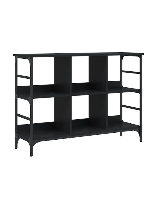 Sideboard made of Wood & Metal Black 102x32x73.5cm