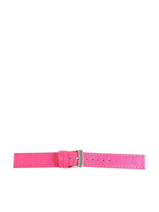 Just Watch Leather Strap Pink 20mm