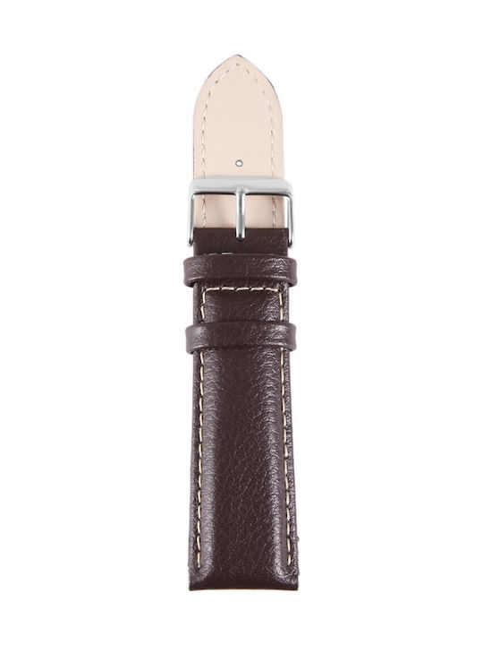 New Era Leather Strap Brown 22mm