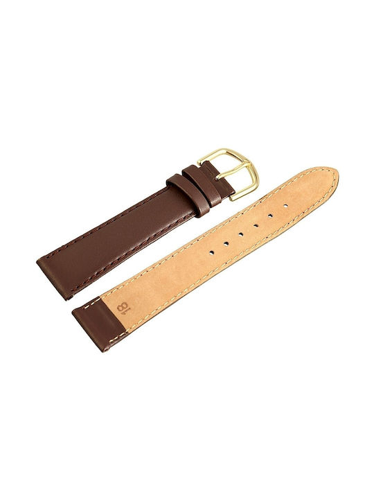 New Era Leather Strap Brown 18mm