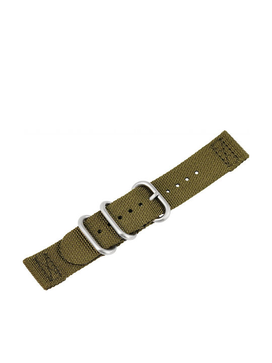 New Era Riemen aus Stoff Khaki 22mm
