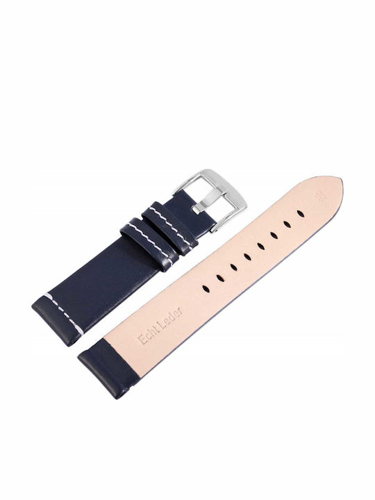 Steinmeister Leather Strap Gray 20mm