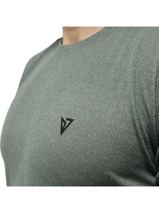 Αθλητικό T-shirt Γκρι