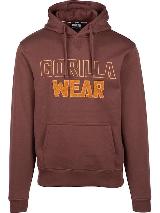 Sweatshirt with Hood brown