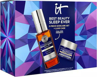 it Cosmetics Best Beauty Sleep Ever Hautpflegesets für Anti-Aging & Aufhellung mit Serum , Gesichtscreme & Kulturtasche