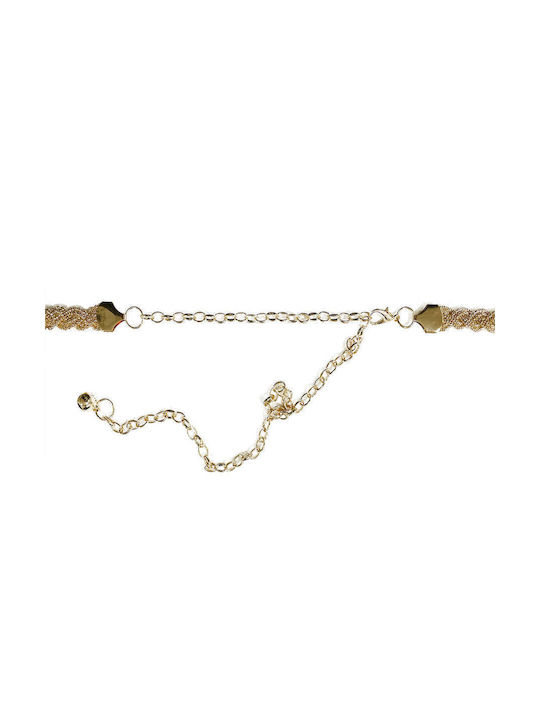 Ustyle Wide Women's Belt Chain Gold