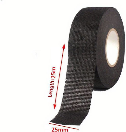 Selbstklebend Gewebeband Schwarz 25m 1Stück