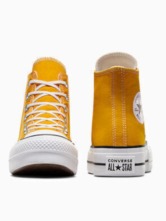 Chuck Taylor All Star Lift Platform Μποτάκια Yellow