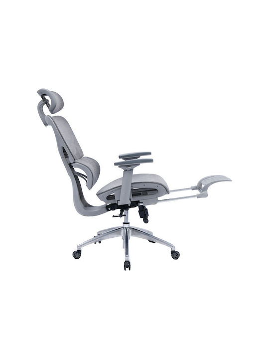 Pakketo Thelonius Executive Chair with Recline and Adjustable Arms Grey
