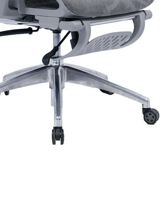 Pakketo Thelonius Executive Chair with Recline and Adjustable Arms Grey