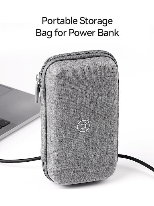 Toiletry Bag in Gray color 18.1cm