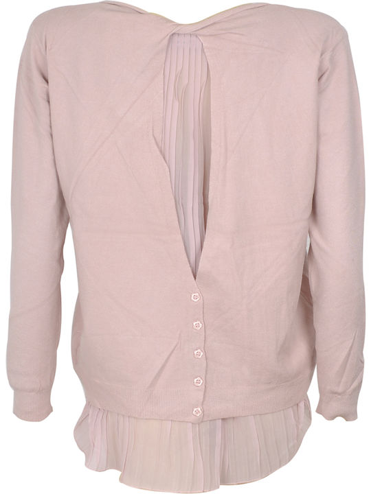 Finery Damen Langarm Pullover Pink