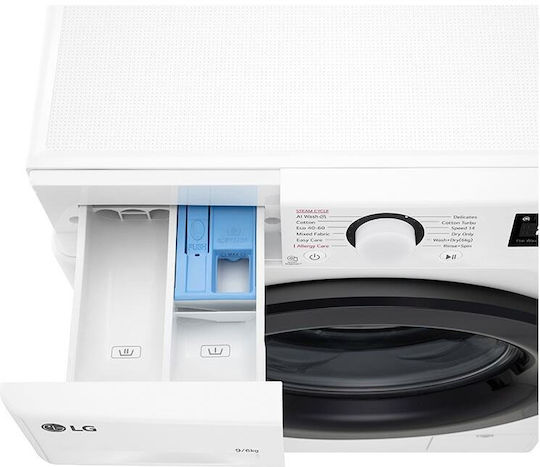 LG Пералня със сушилня 9кг/6кг 1400 Оборота