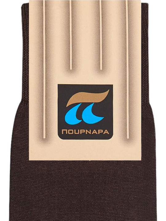 Pournara Basic Ανδρικές Κάλτσες Μαύρη