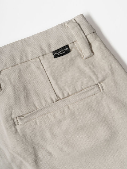 Παντελόνι Ελαστικό Off White