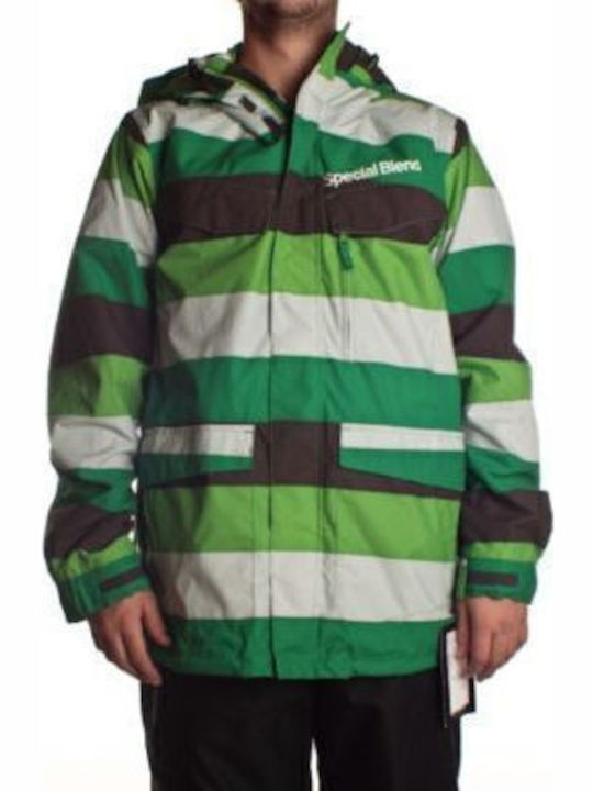 Special Blend Men's Ski & Snowboard Jacket Green 220725803