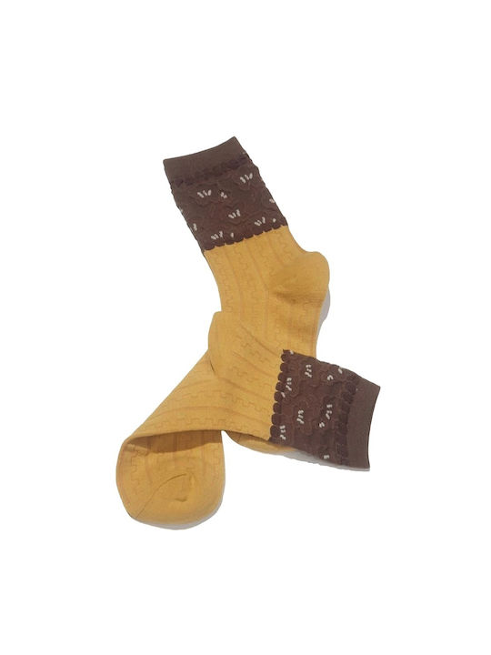 Mdl Women's Socks Brown