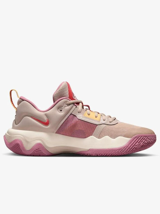 Giannis Immortality 3 Low Basketball Shoes Fossil Stone / Desert Berry / Guava Ice / Celestial Gold
